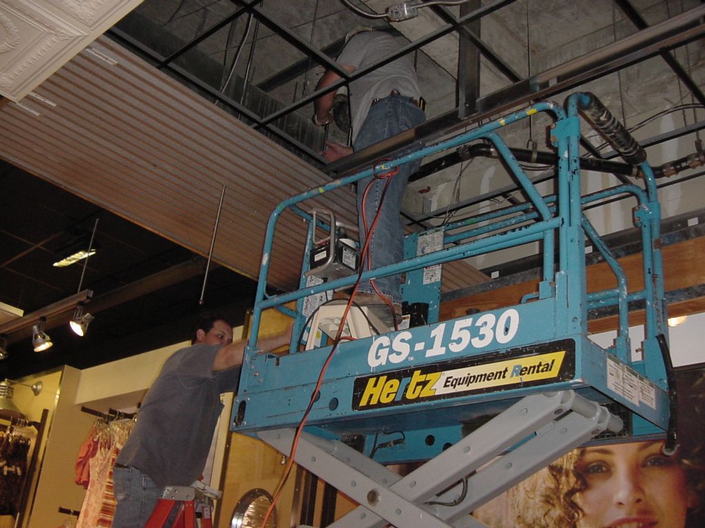 HAMMER DRILLING in CONCRETE STRUCTURE for ANCHORS